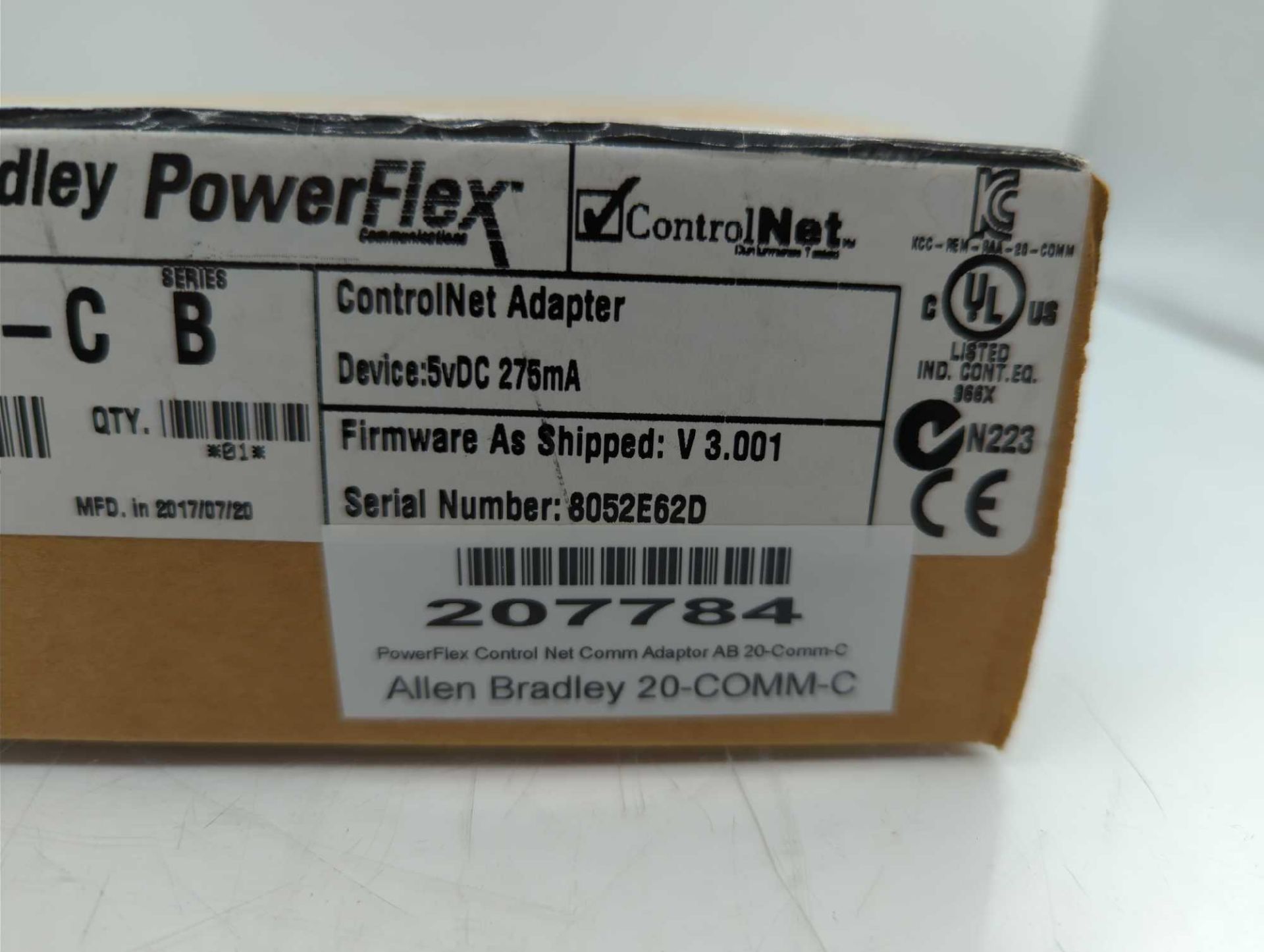 Factory Sealed Allen Bradley Powerflex Controlnet Adapter - Image 4 of 4