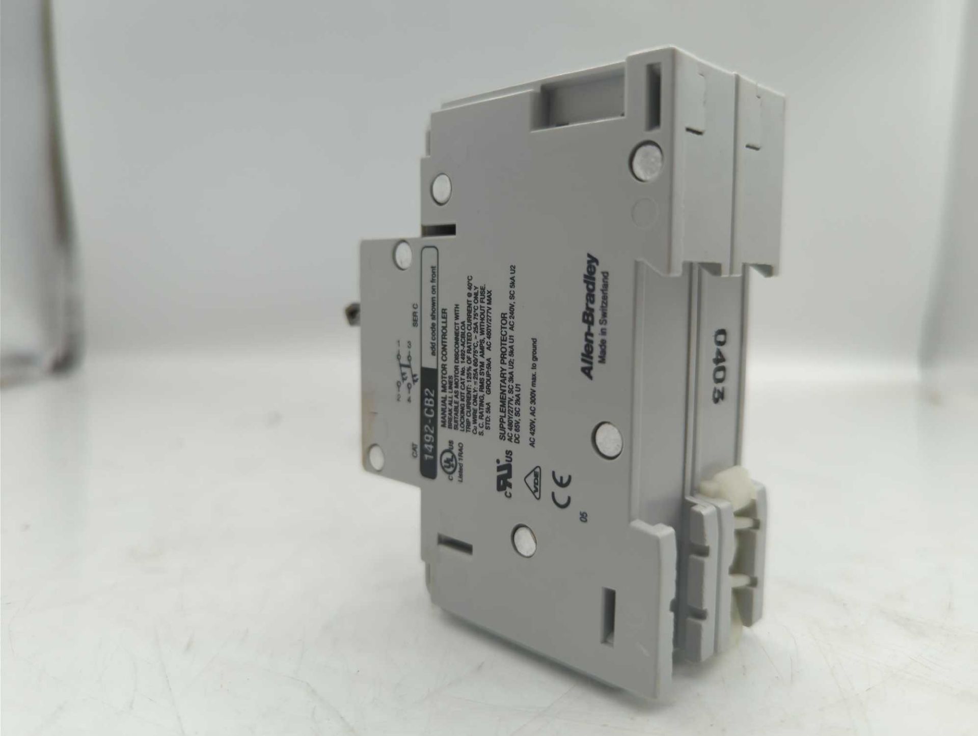 (3) Allen Bradley Circuit Breaker - Image 8 of 8