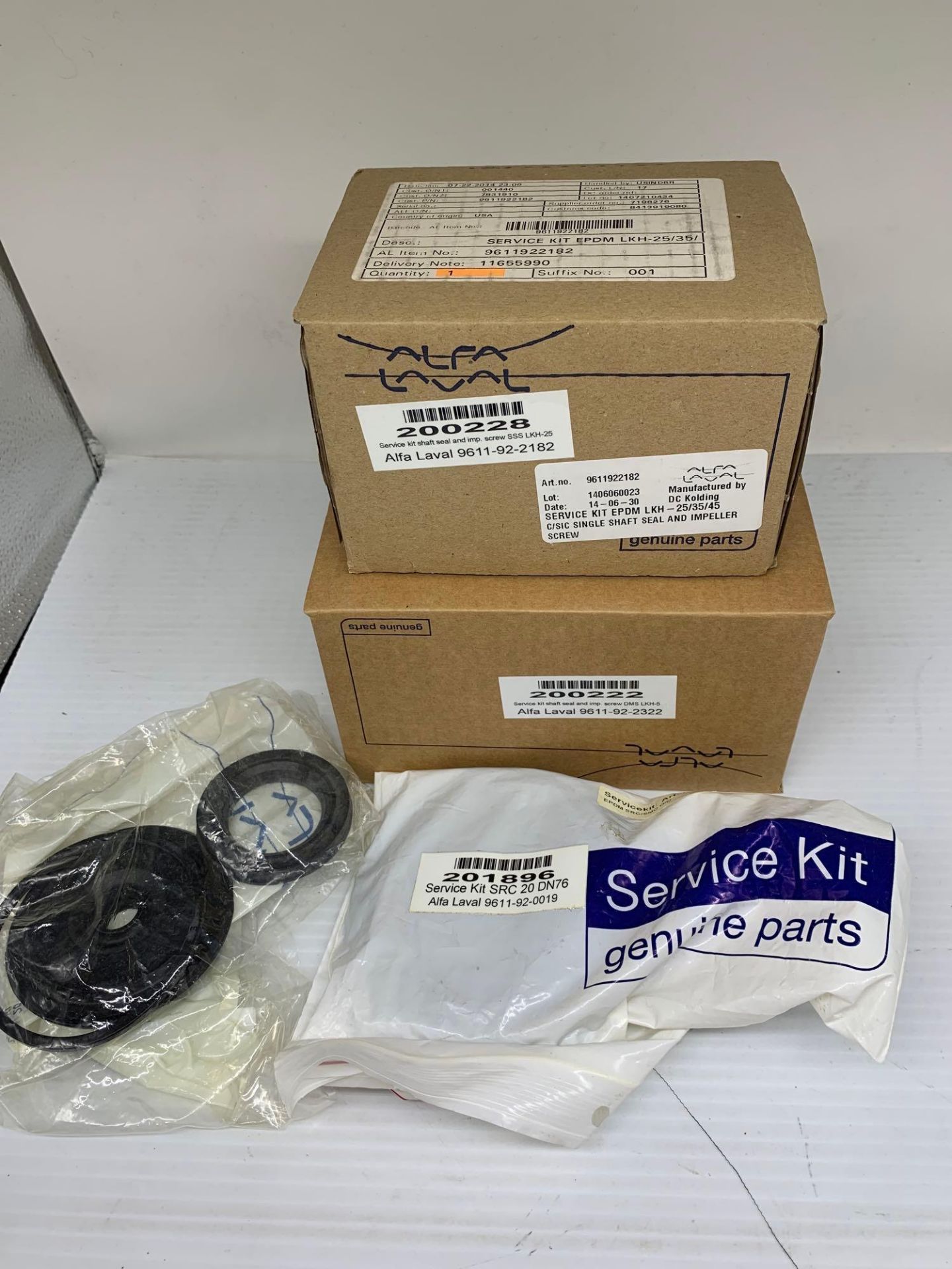 (3) Alfa Laval Service Kit