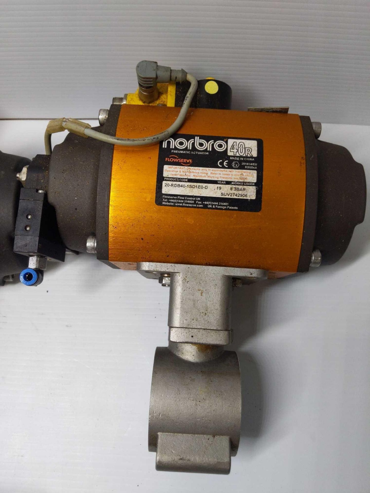(4) Norbro Pneumatic Actuator - Image 2 of 9
