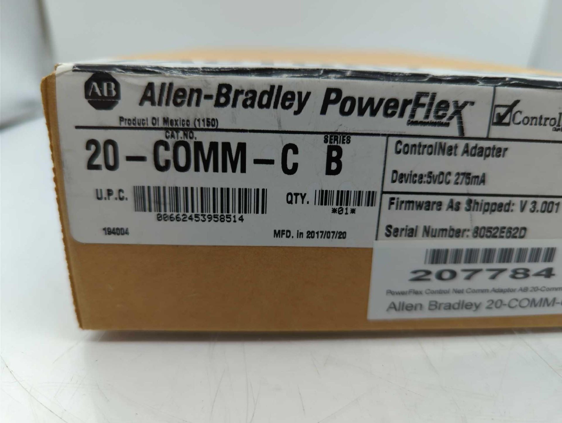 Factory Sealed Allen Bradley Powerflex Controlnet Adapter - Image 3 of 4