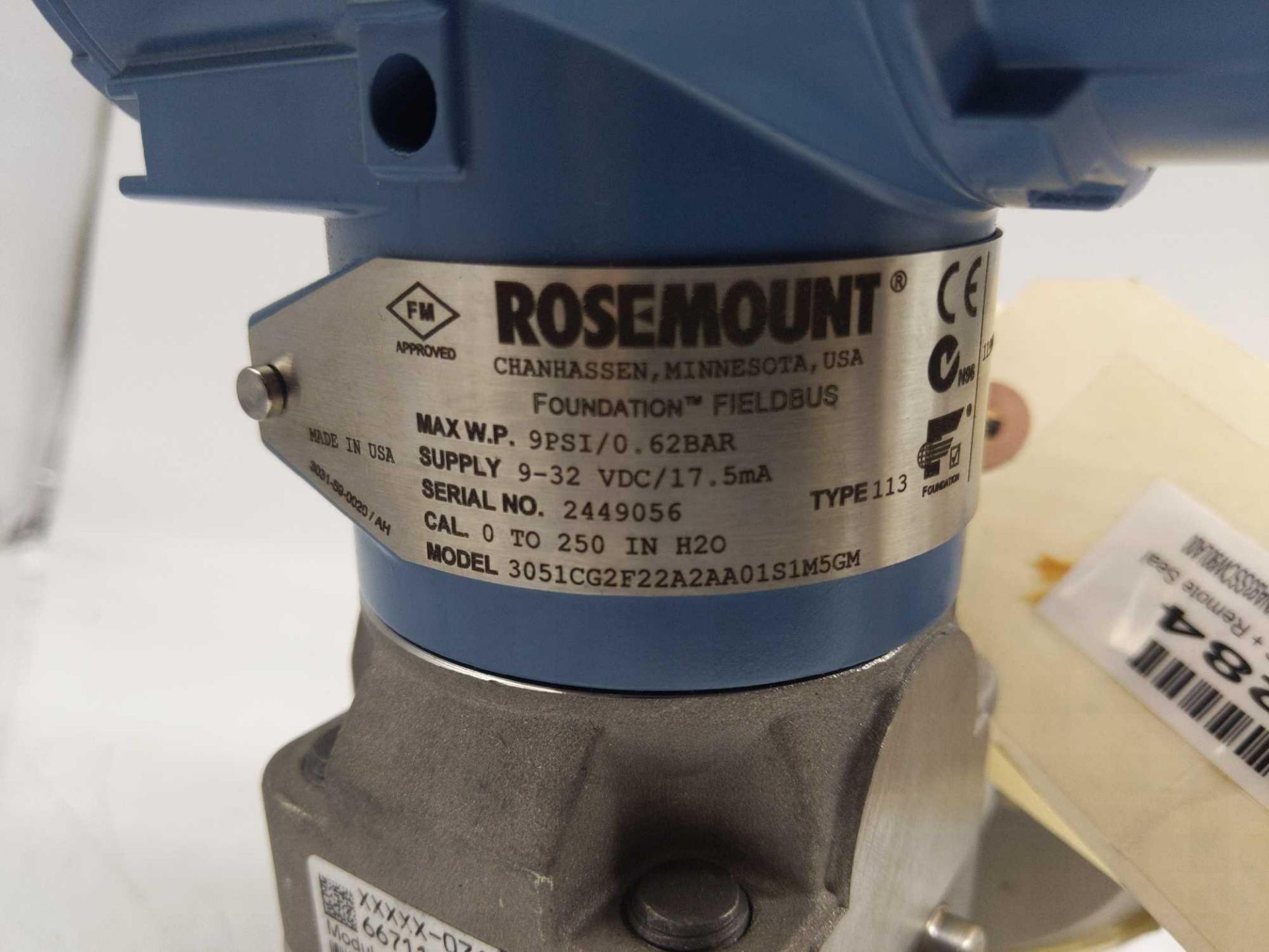 (2) Rosemount Pressure Transmitter and Remote Seal - Image 7 of 11