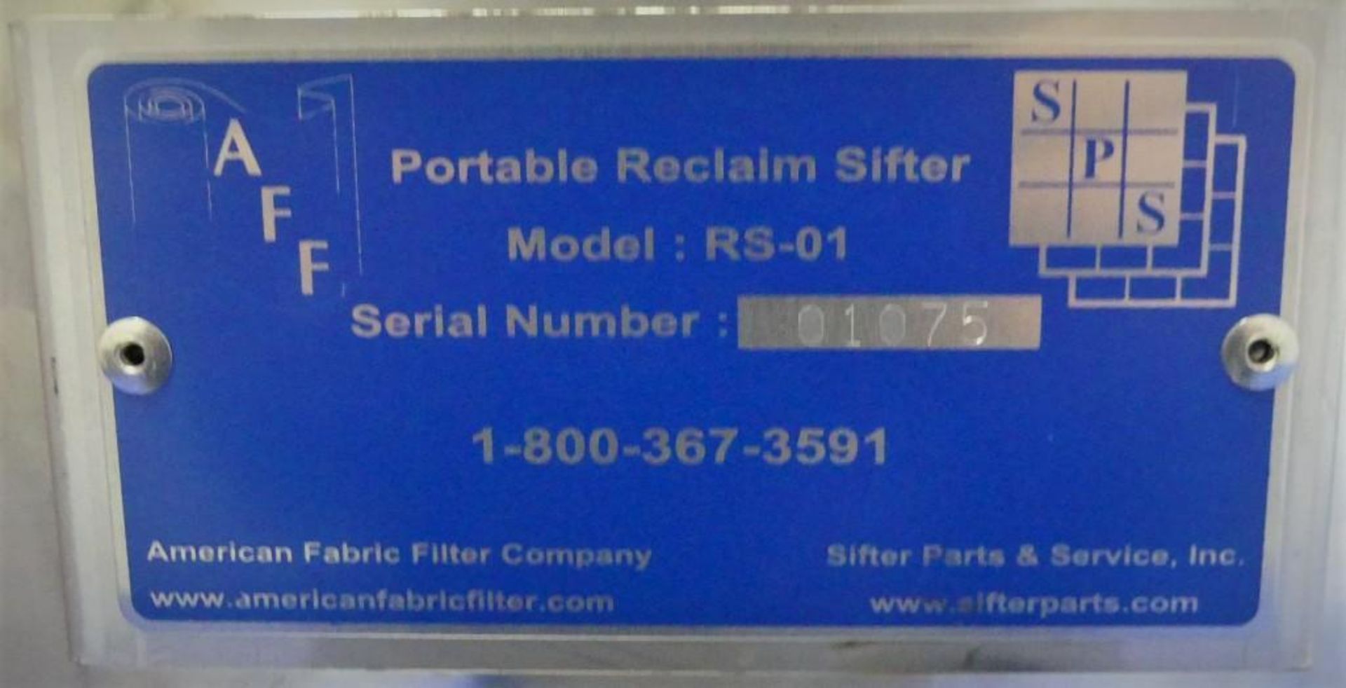 American Fabric Filter RS-1 24" Sifter - Image 11 of 11