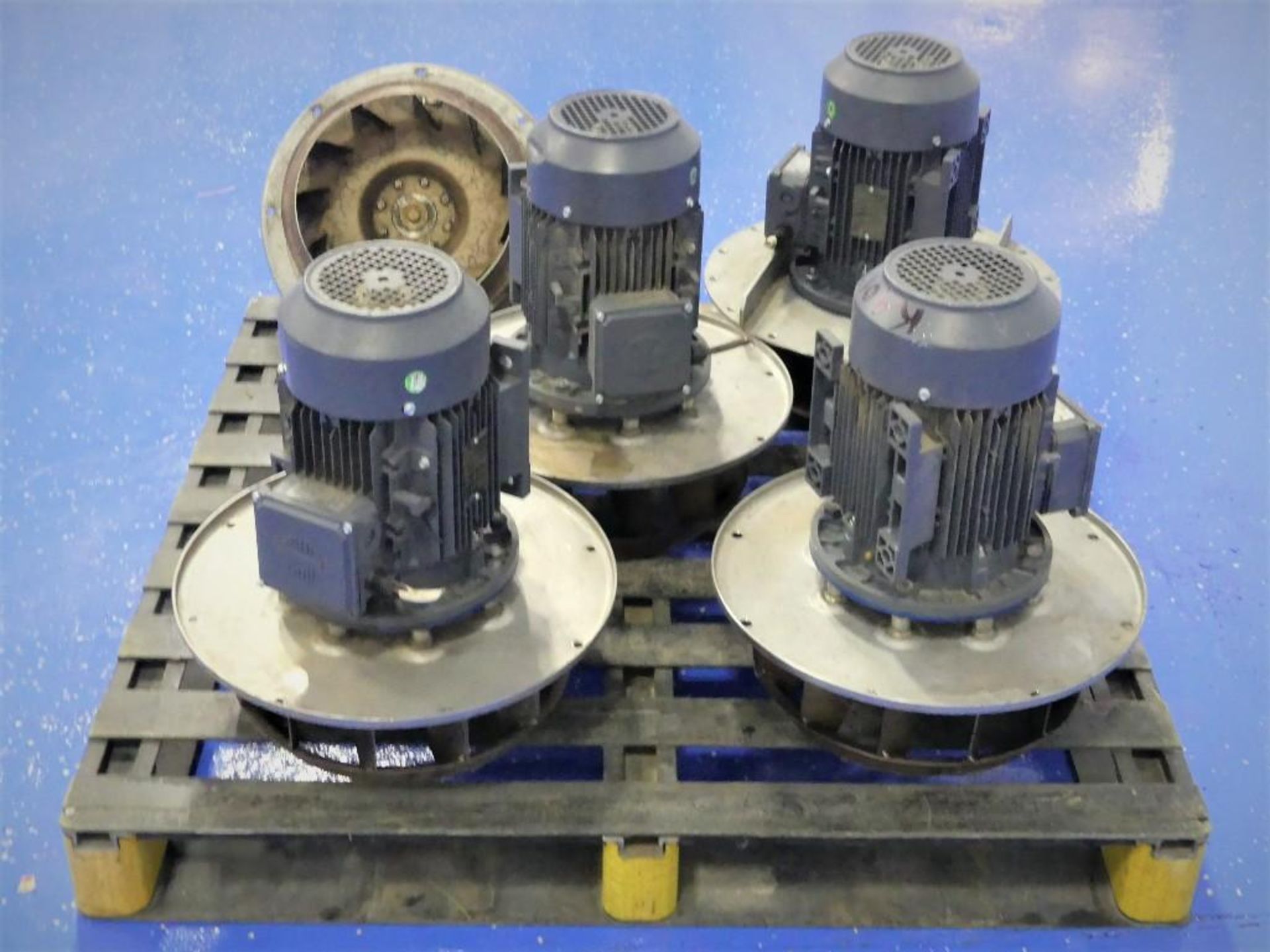 Skid of Five Motors - Image 6 of 12