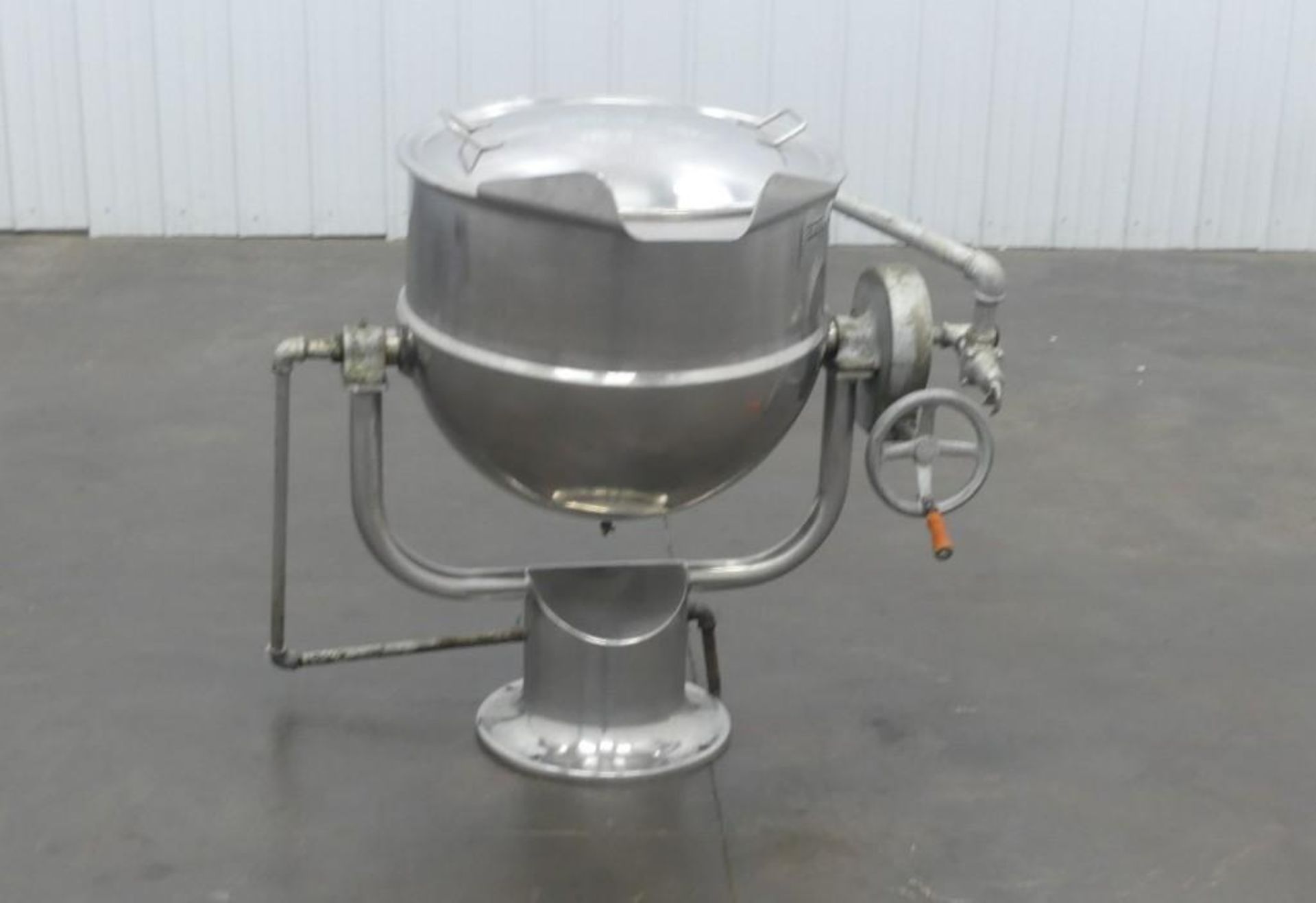 Groen D-30 30 gallon Half Jacketed Steam Kettle