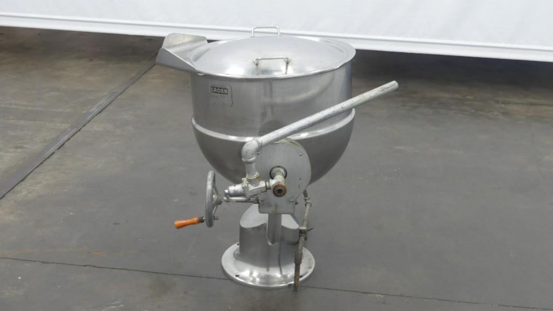 Groen D-30 30 gallon Half Jacketed Steam Kettle - Image 3 of 11