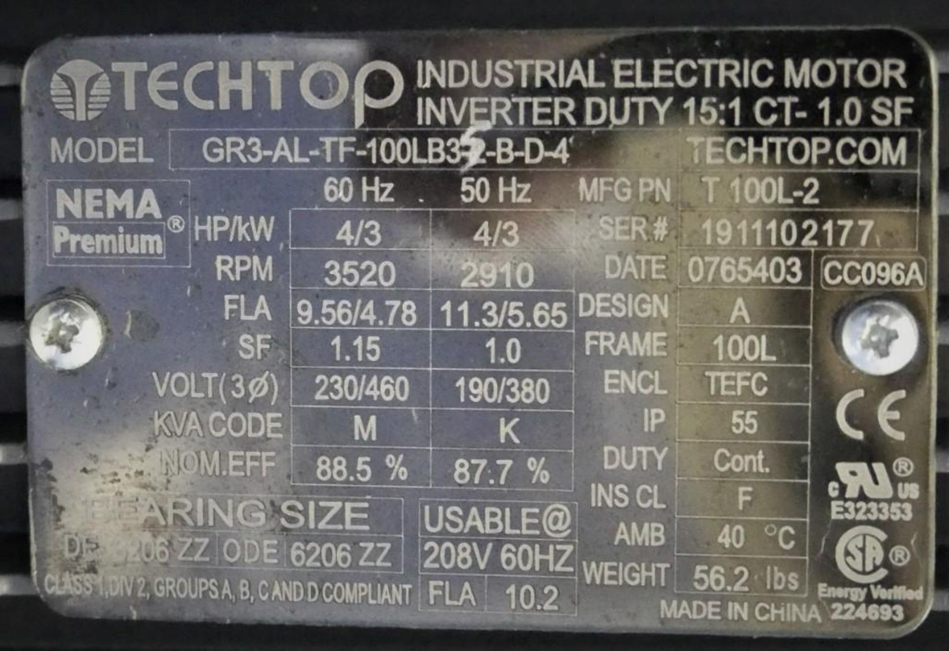 Skid of Five Motors - Image 11 of 12