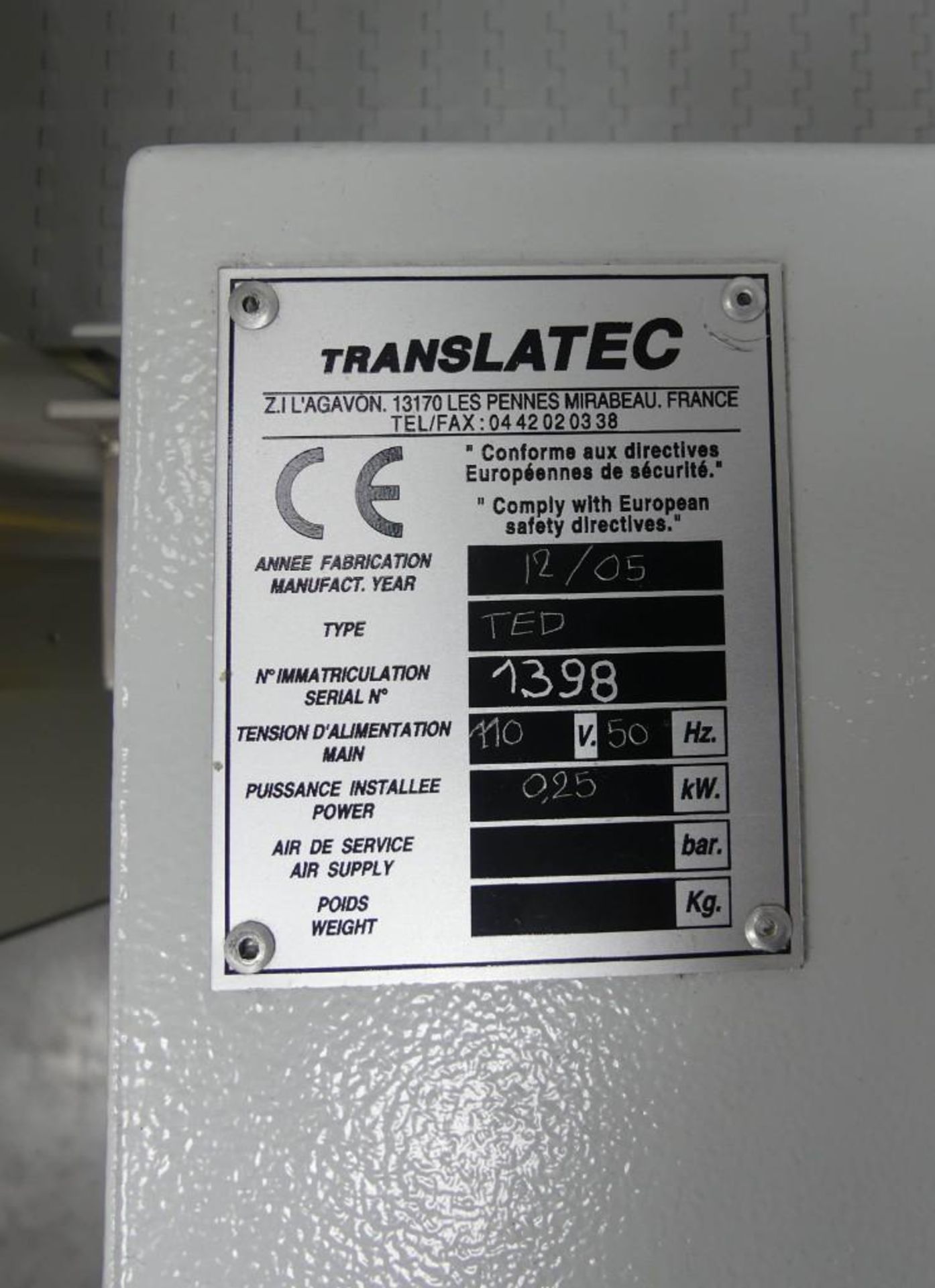 Translatec Tagsys Q RFID Tag Reader Tunnel - Image 11 of 11