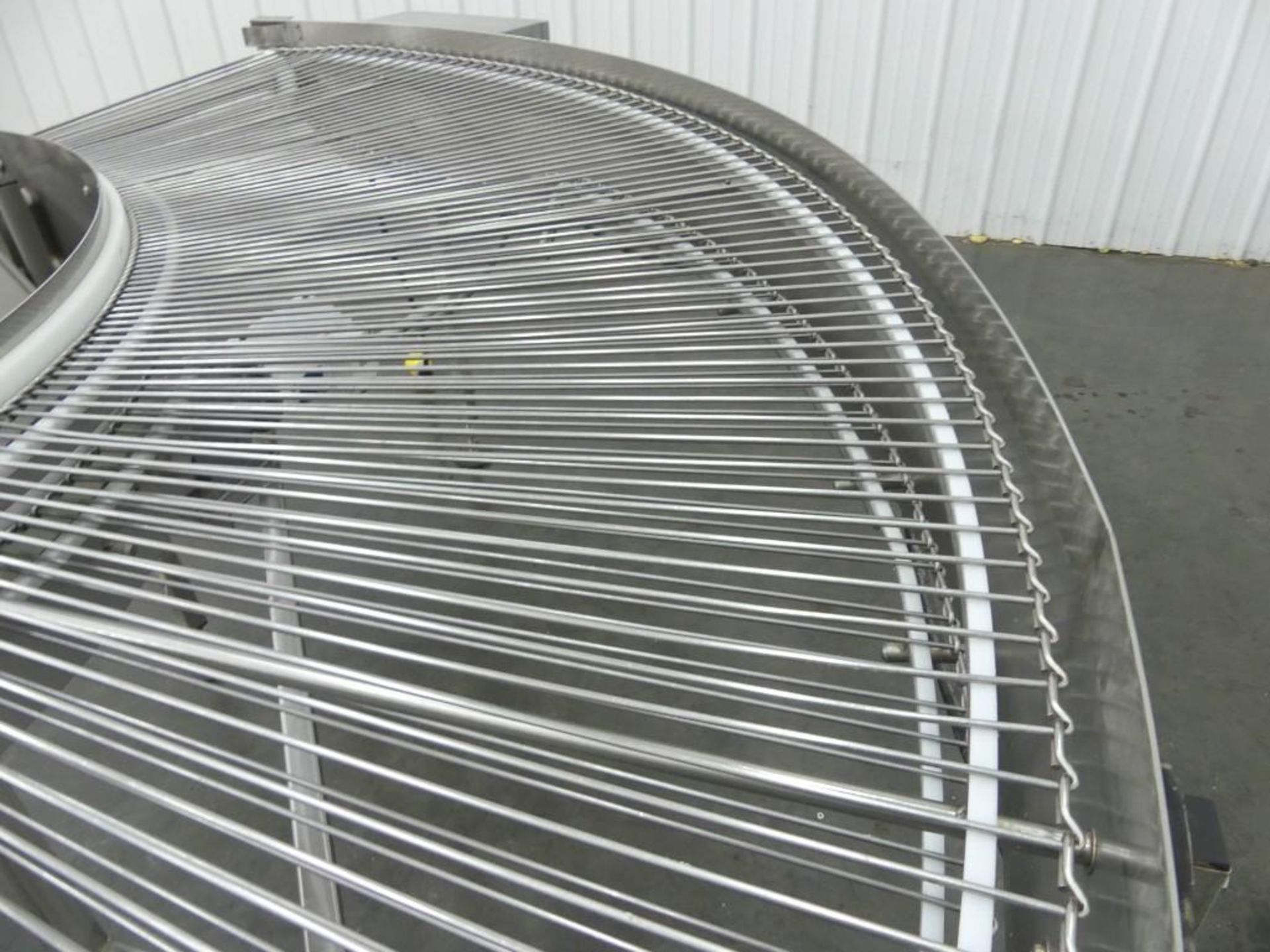 Belshaw Steel Wire Conveyor 30" W 180 Degree Turn - Image 4 of 10