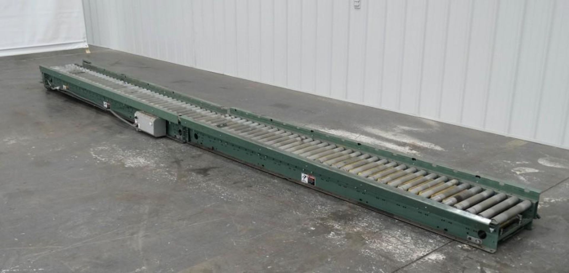 Hytrol 15" Wide x 223" Long Roller Conveyor