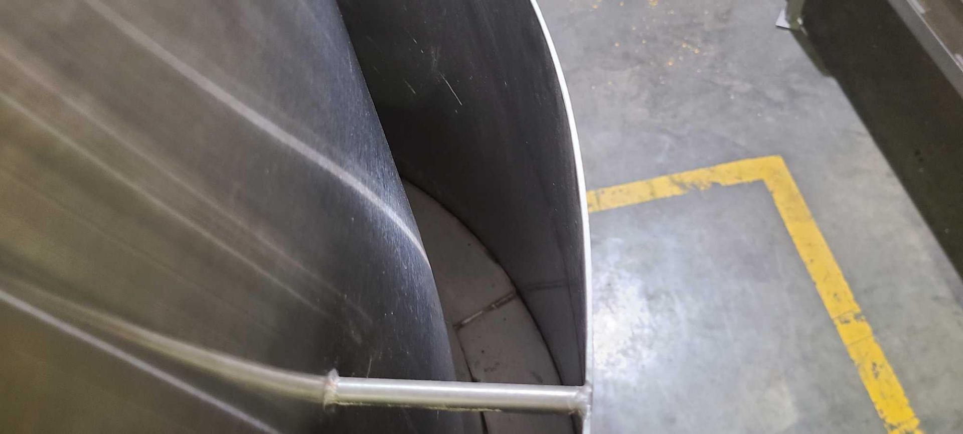 Stainless Steel Holding Tank with Half Outer Shell - Image 8 of 9