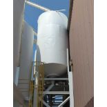 Grain Bin 19 feet tall x 9 feet wide 45,000 Lb Corn Capacity 750 Bushels