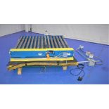60"L x 63"W Chain Driven Roller Conveyor