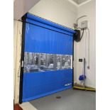 Rite-Hite LiteSpeed 10'x10' Blue Door with Graphic User Interface