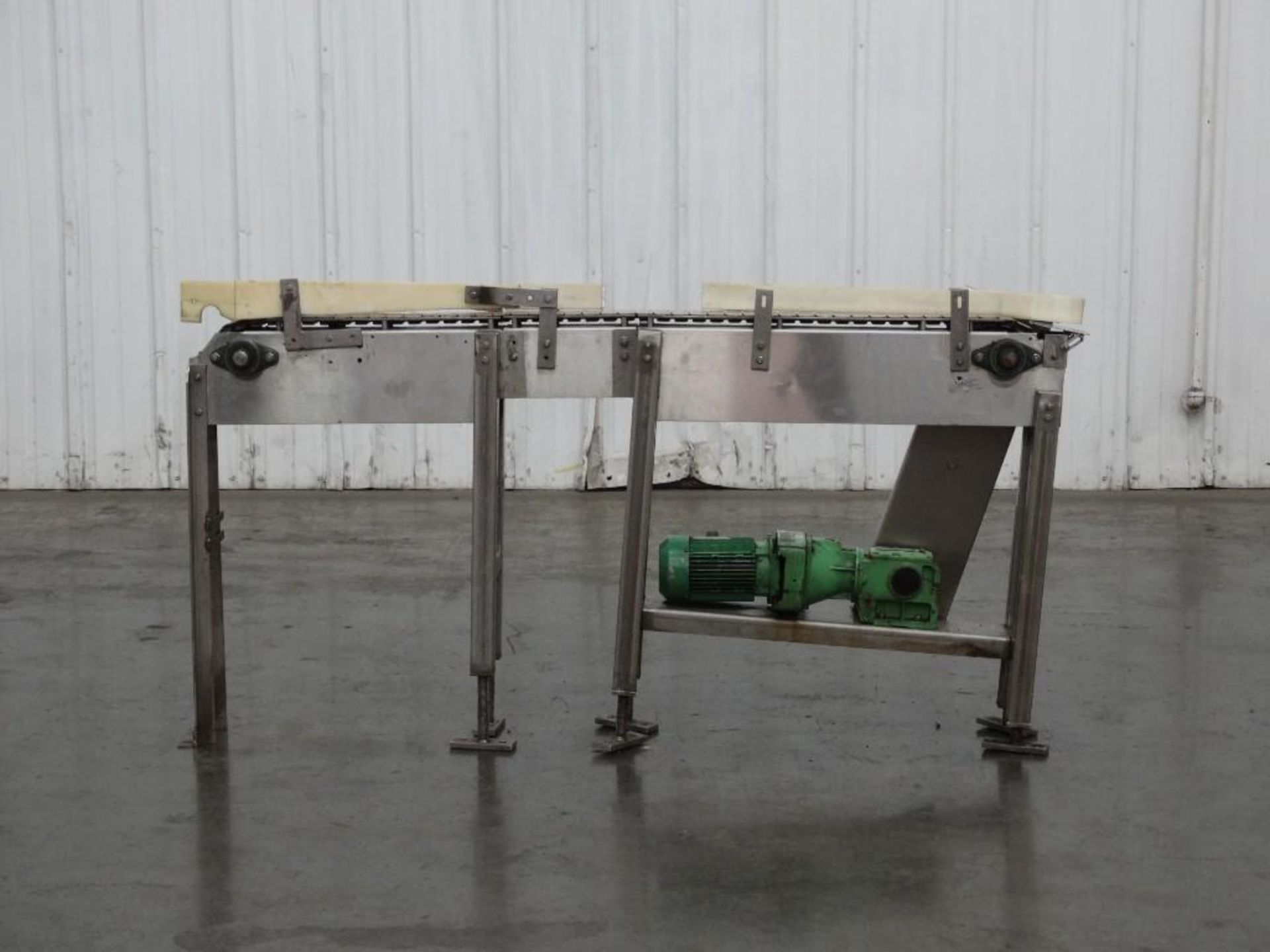 Stainless Steel 3" W x 70" L Table-Top Conveyor