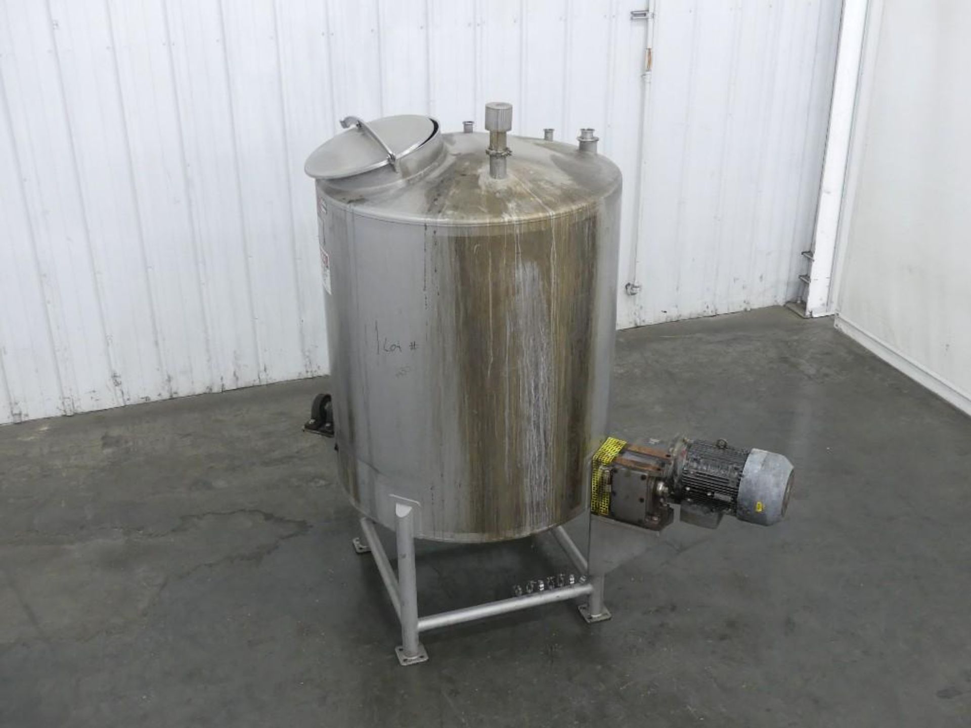 Highland 430 Gallon Single Wall Agitated Tank - Image 8 of 12