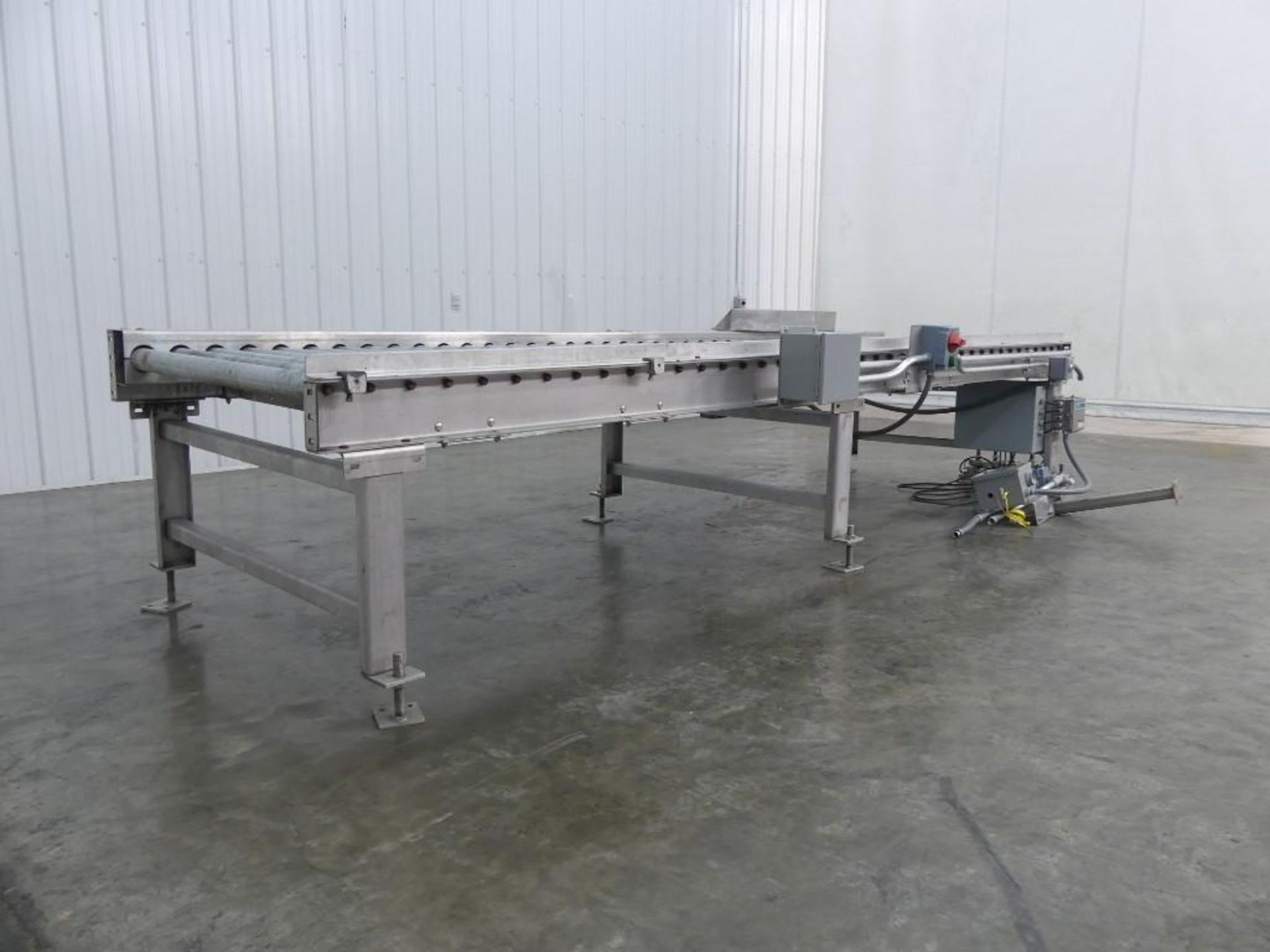 Prime Conveyor 164"L Roller Conveyor with Scale - Image 3 of 17