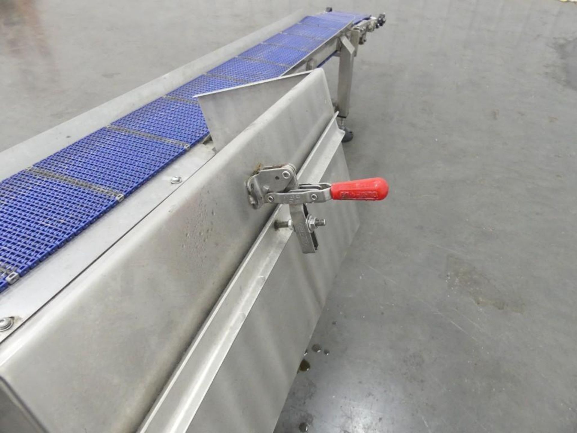 114" x 8" Incline Plastic Mat-Top Conveyor - Image 11 of 13