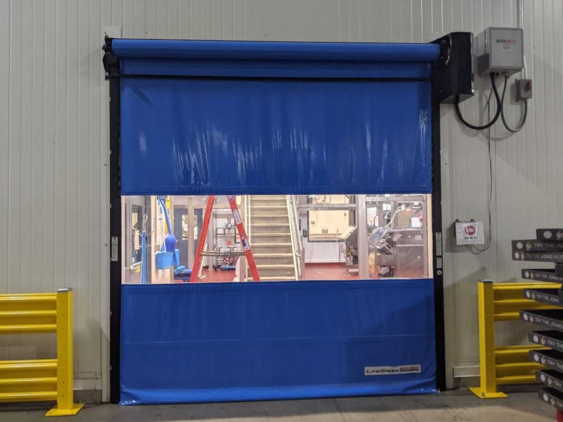 Rite-Hite LiteSpeed 10'x10' Blue Door with Graphic User Interface - Image 2 of 6