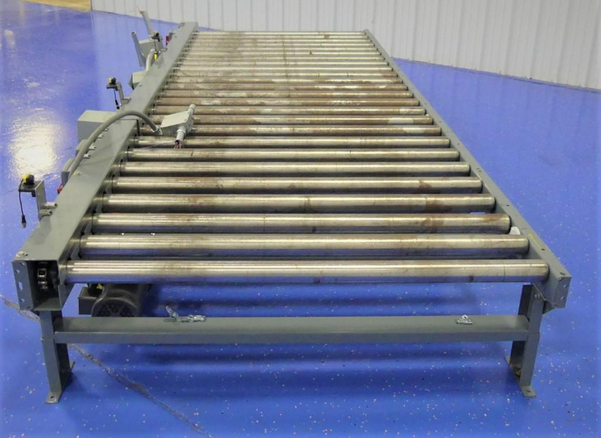 152"L x 65"W Chain Driven Roller Conveyor - Image 2 of 11