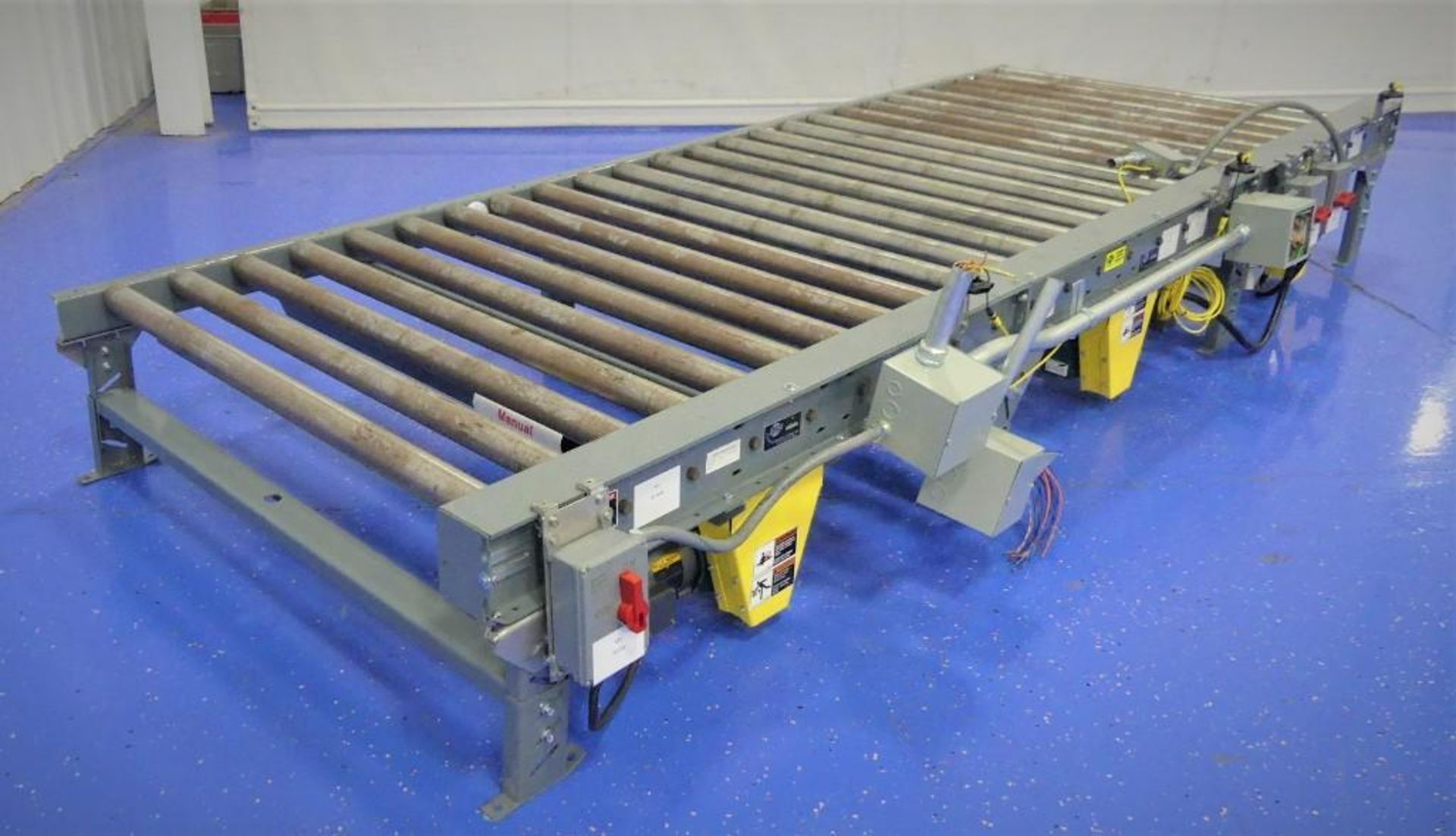 152"L x 65"W Chain Driven Roller Conveyor - Image 3 of 11