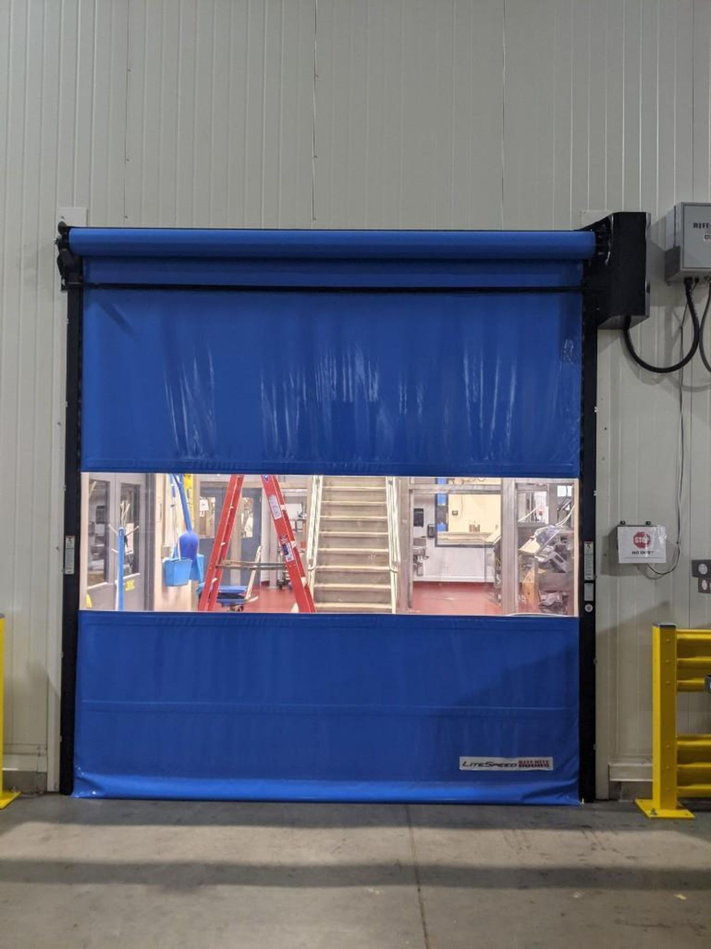 Rite-Hite LiteSpeed 10'x10' Blue Door with Graphic User Interface - Image 3 of 6