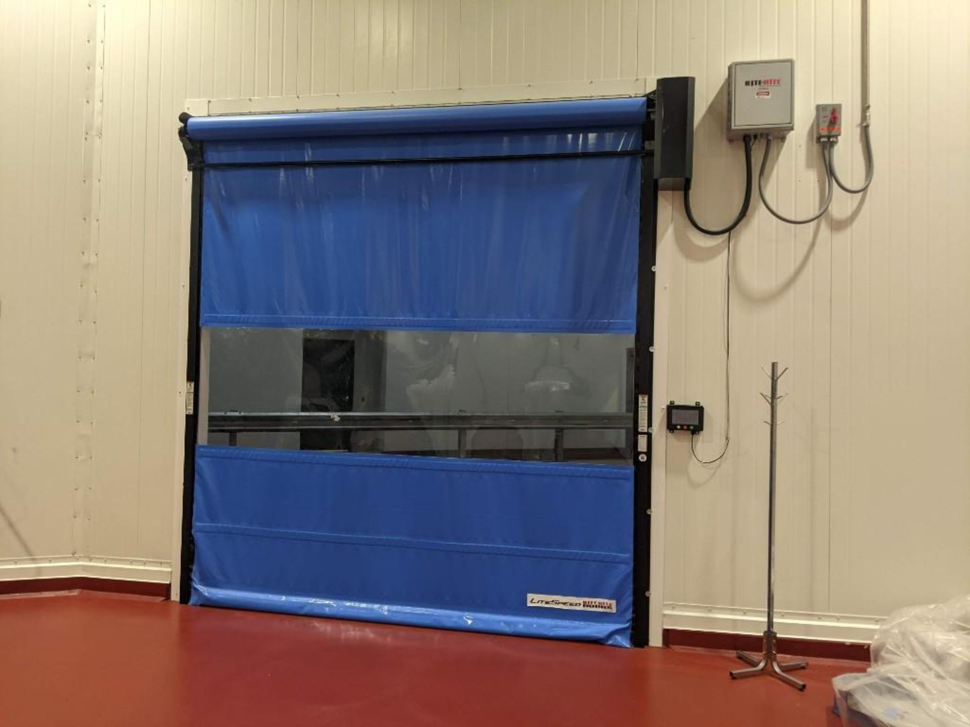 Rite-Hite LiteSpeed 10'x10' Blue Door with Graphic User Interface - Image 2 of 4