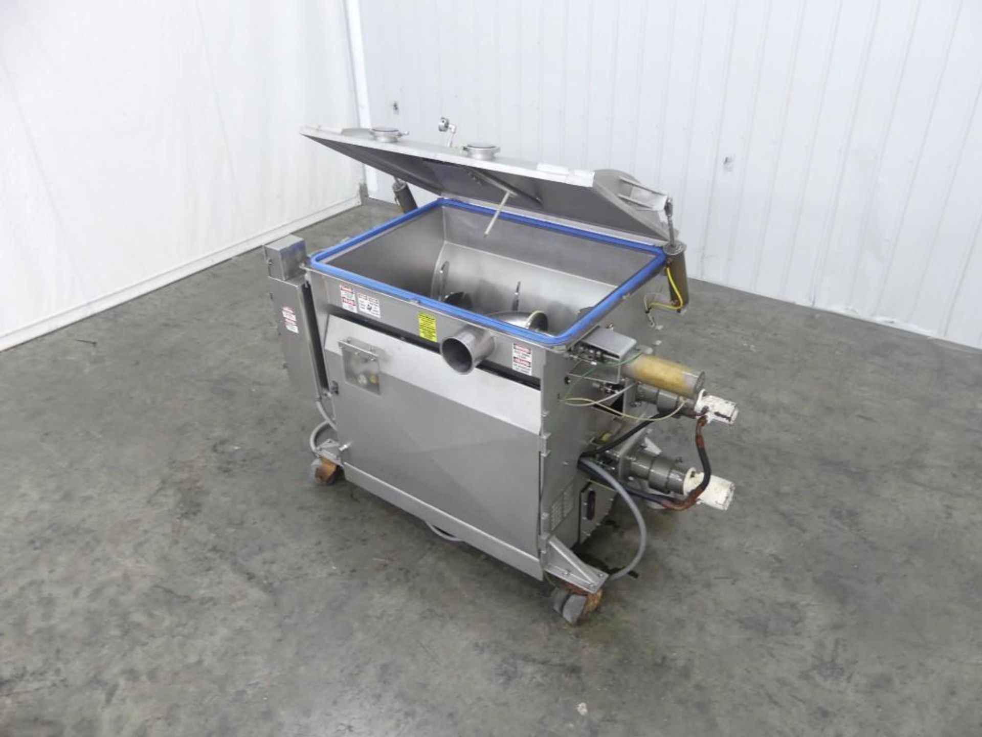 Mepaco 420V 1000 Pound SS Mixer Vacuum Stuffer - Image 4 of 7