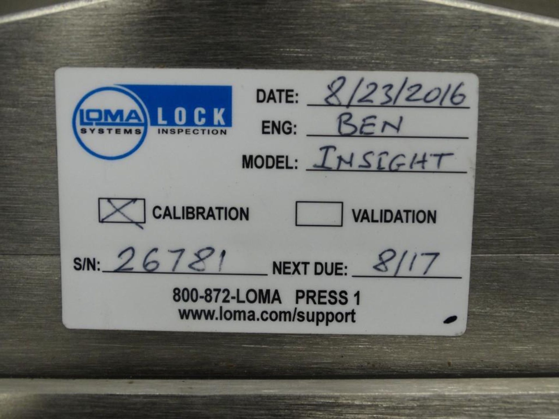 Loma Systems Lock Insight 10" x 4" Metal Detector - Image 5 of 6