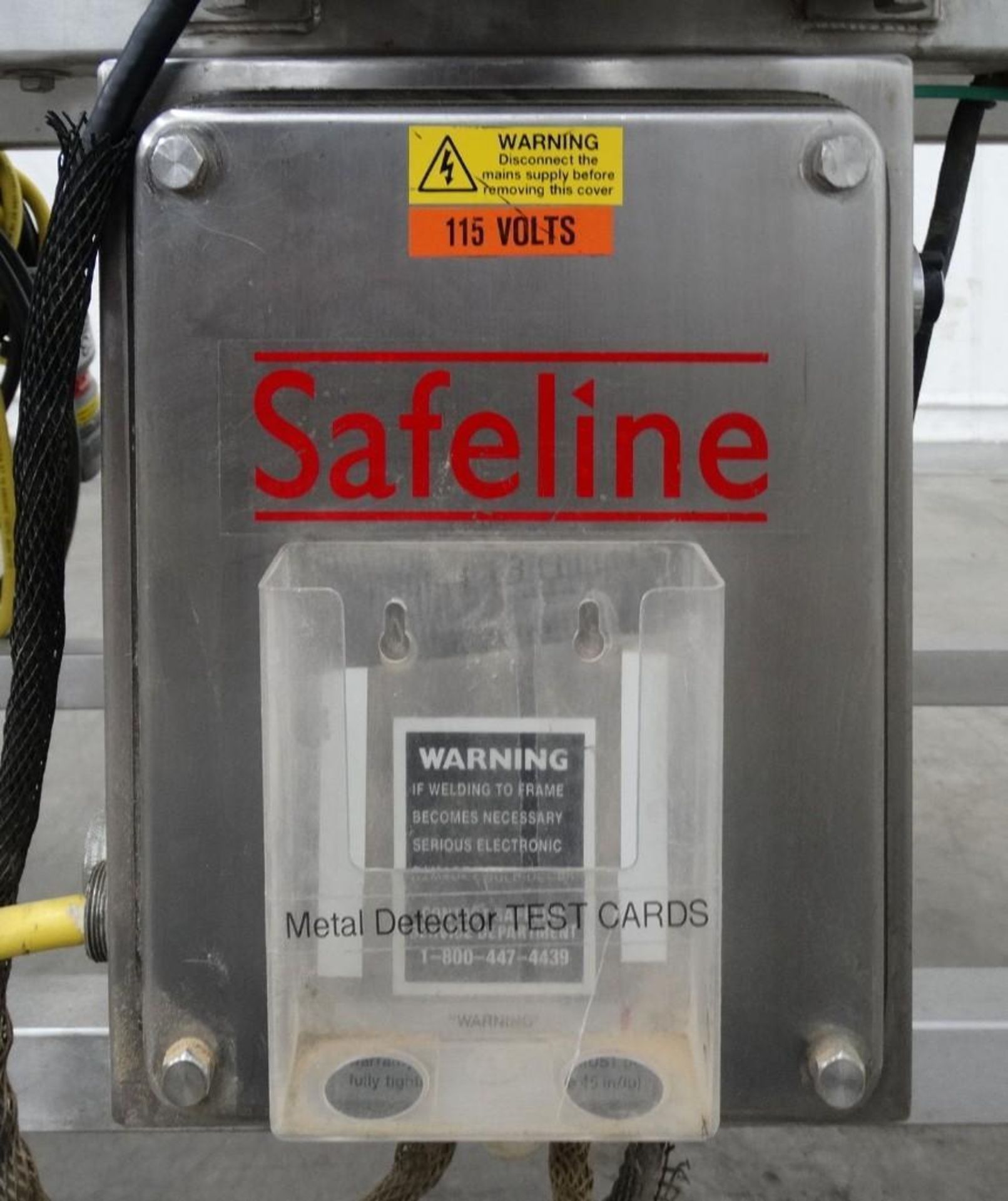 Safeline Metal Detector with Conveyor 3" x 11" - Image 6 of 7