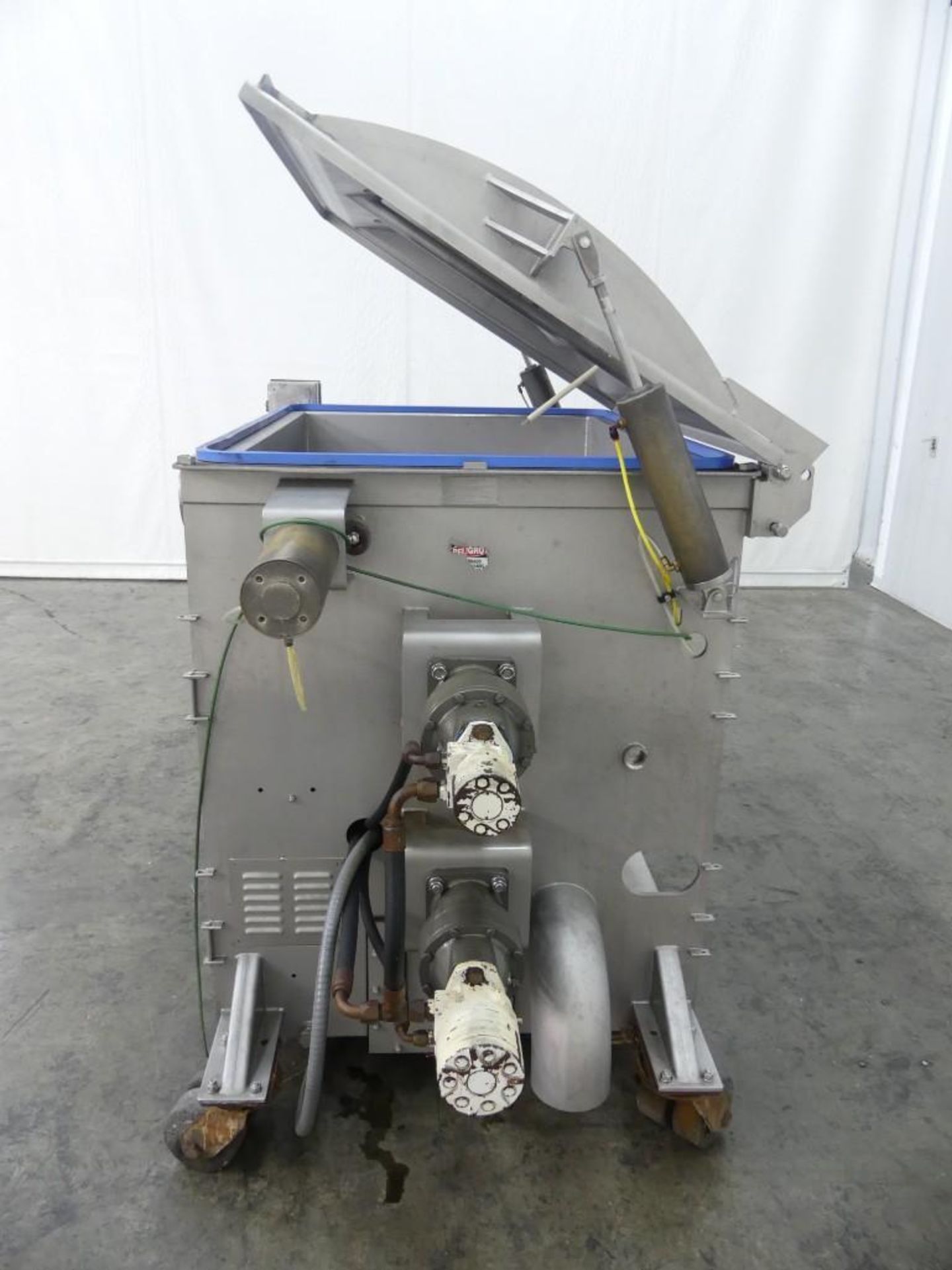 Mepaco 420V 1000 Pound SS Mixer Vacuum Stuffer - Image 3 of 7