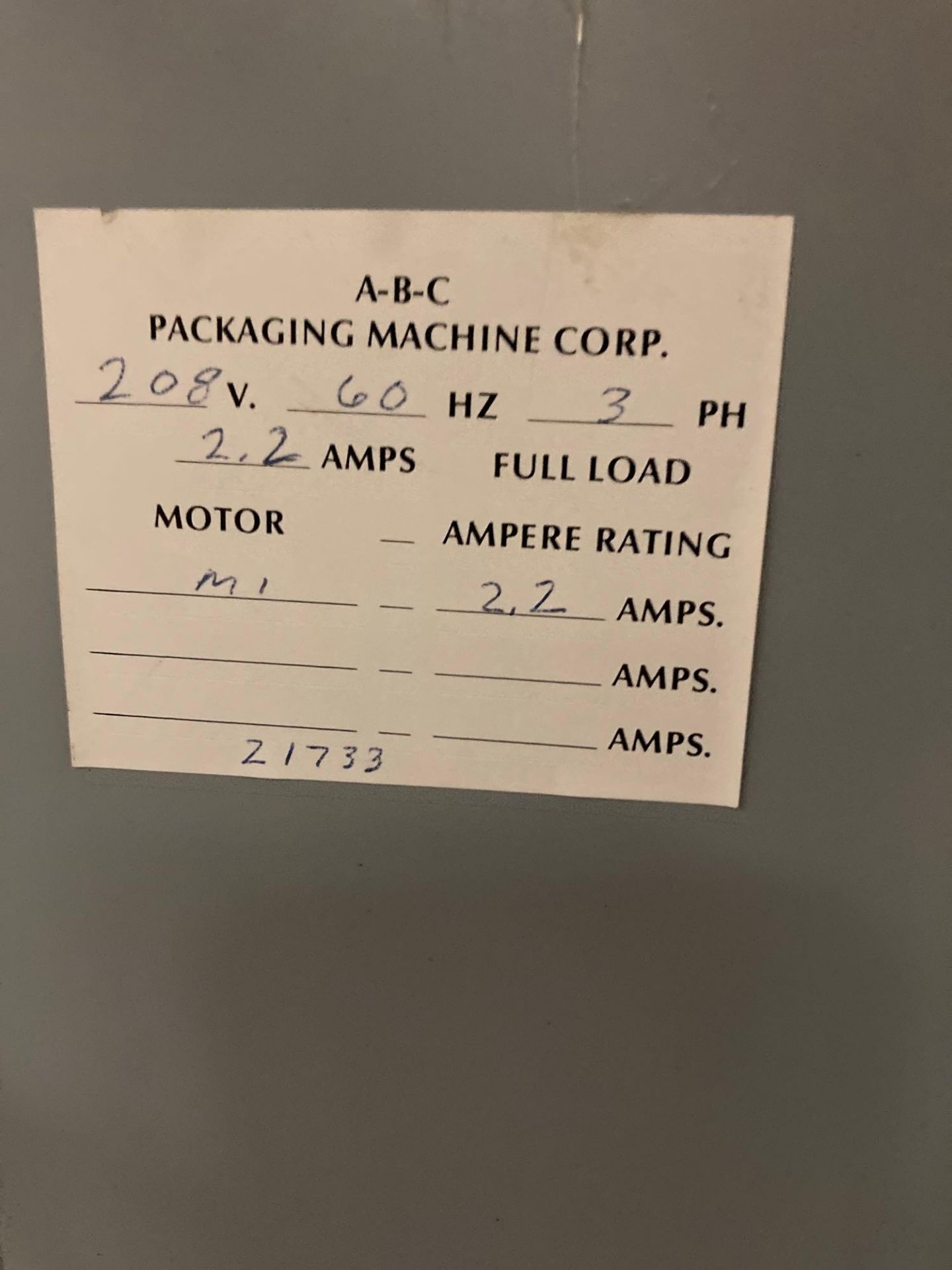 ABC Top Only Manual Case Taper - Image 10 of 12