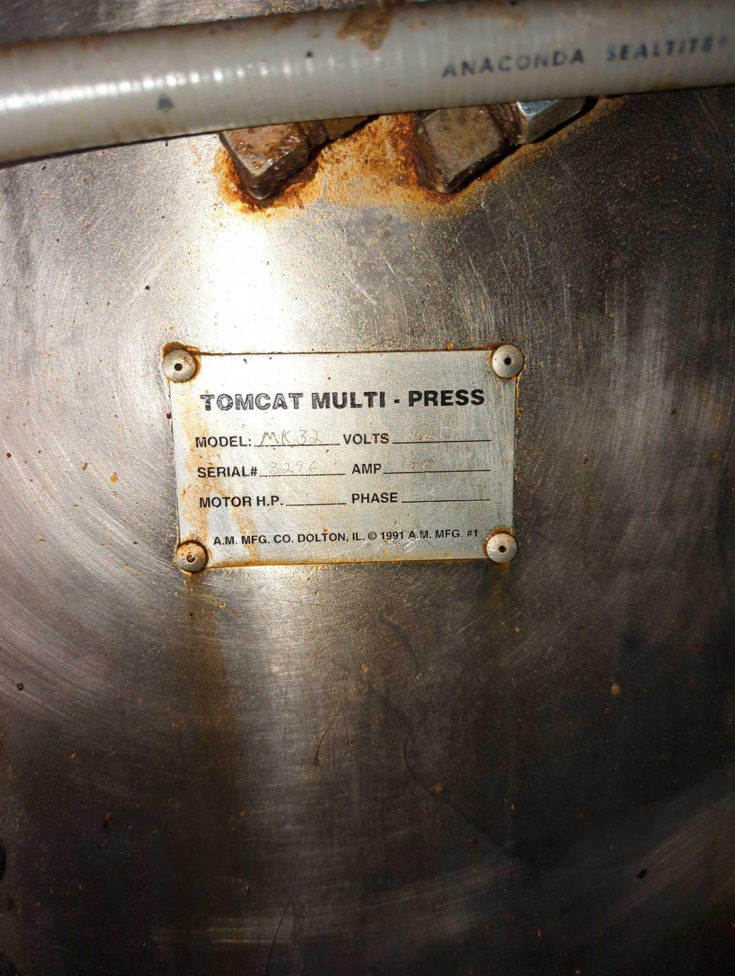 Tomcat MK32 Multi-Press Dough Divider - Image 10 of 11