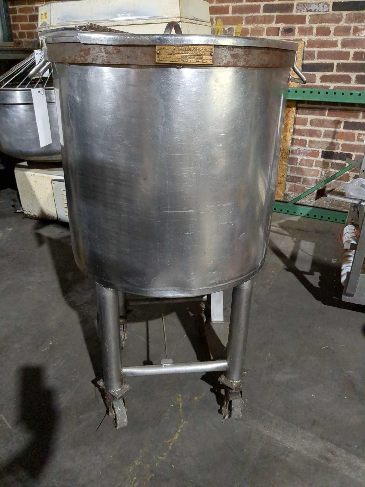 Lee Metal Products 50 Gallon Stainless Steel Kettle - Image 2 of 9