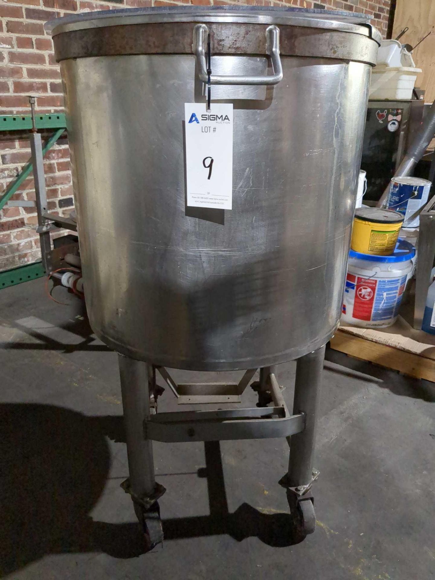 Lee Metal Products 50 Gallon Stainless Steel Kettle