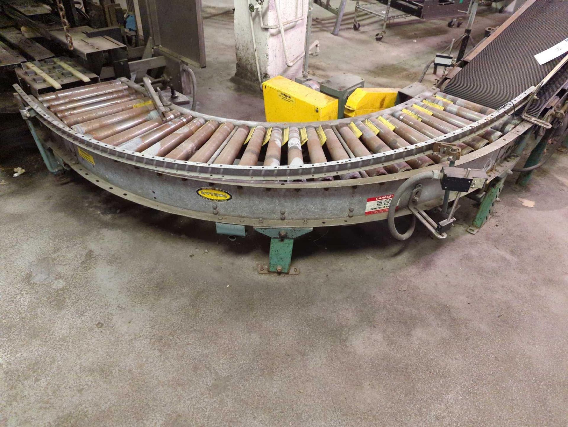 Hytrol 90 Degree Roller Conveyor - Image 4 of 6