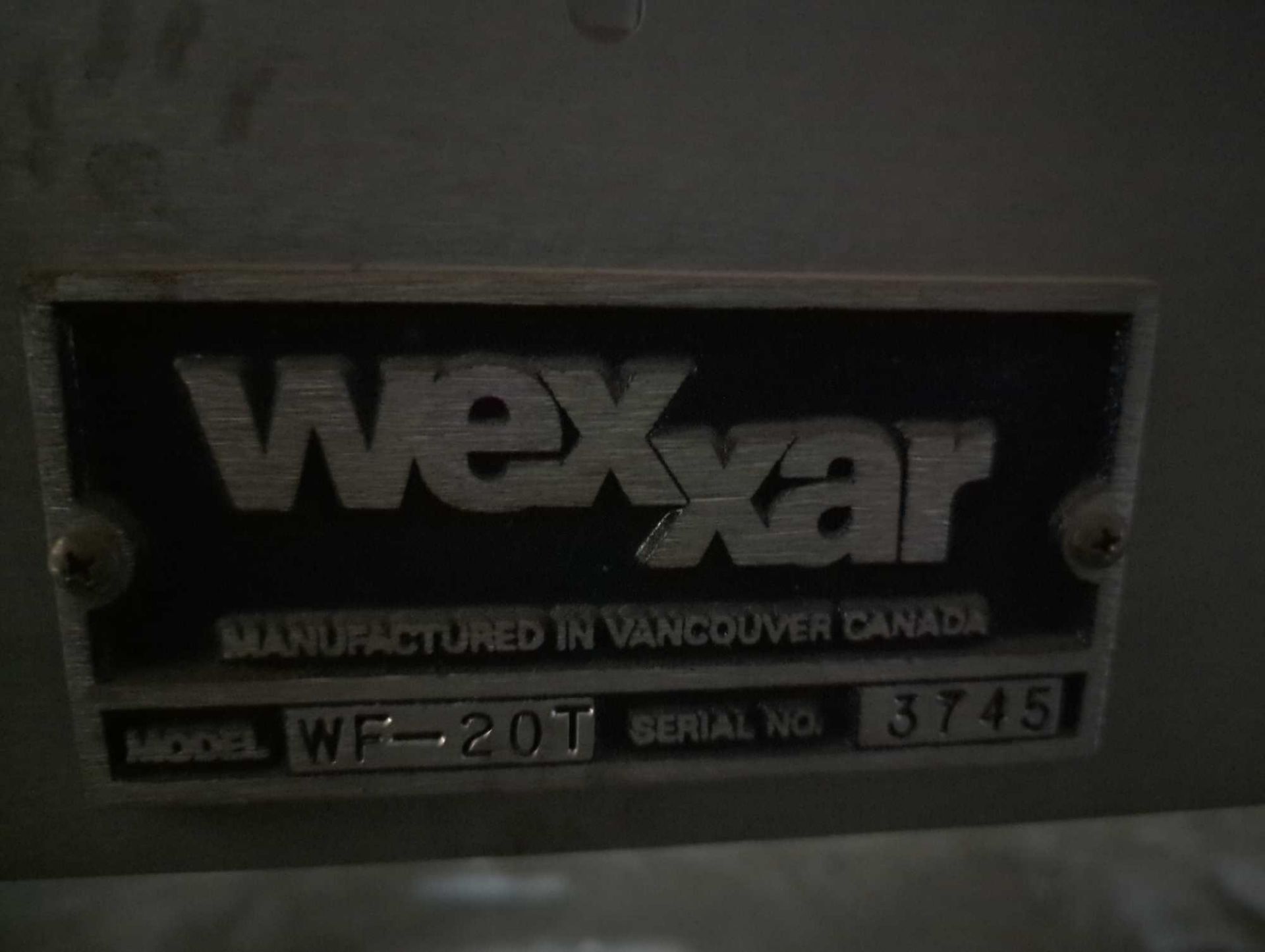 Wexxar Bel WF-20T Automatic Tape Bottom Case Erector - Image 8 of 8