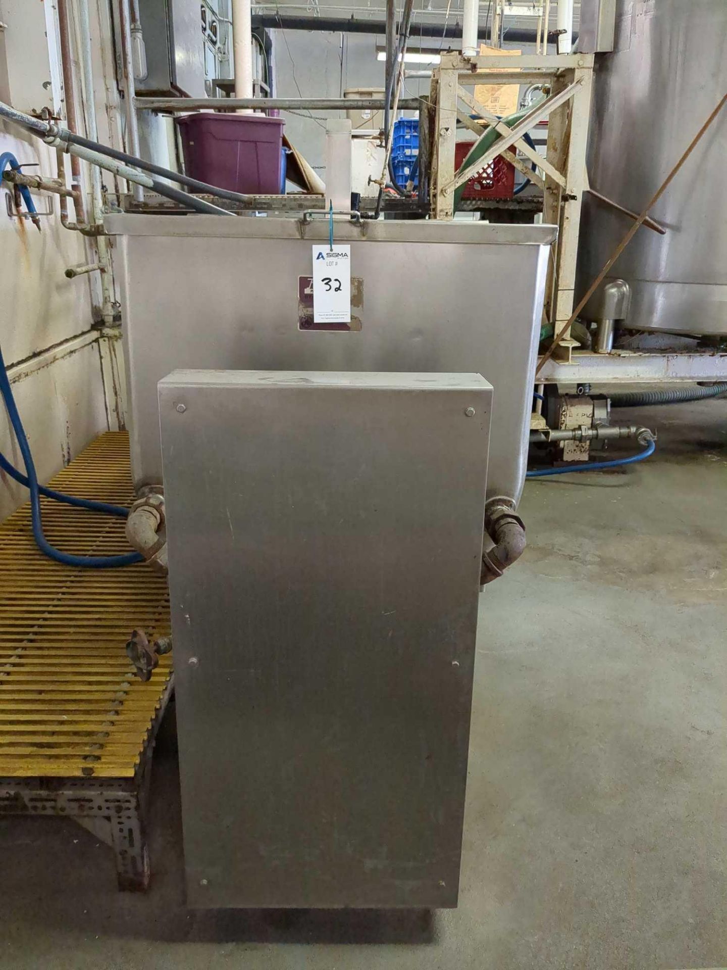 Perma-San 300 Gallon Stainless Steel Jacketed Tank