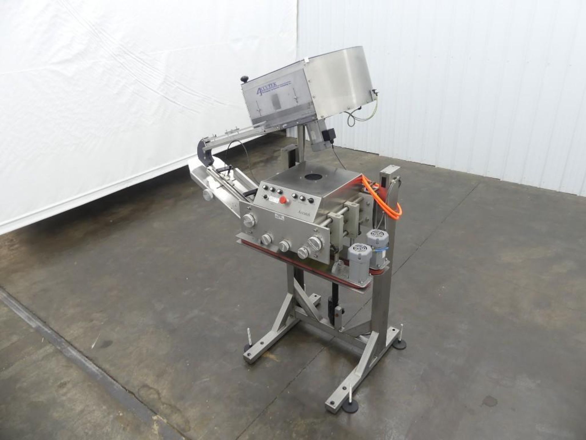 Accutek Stainless Steel 6 Spindle Capper - Image 3 of 12