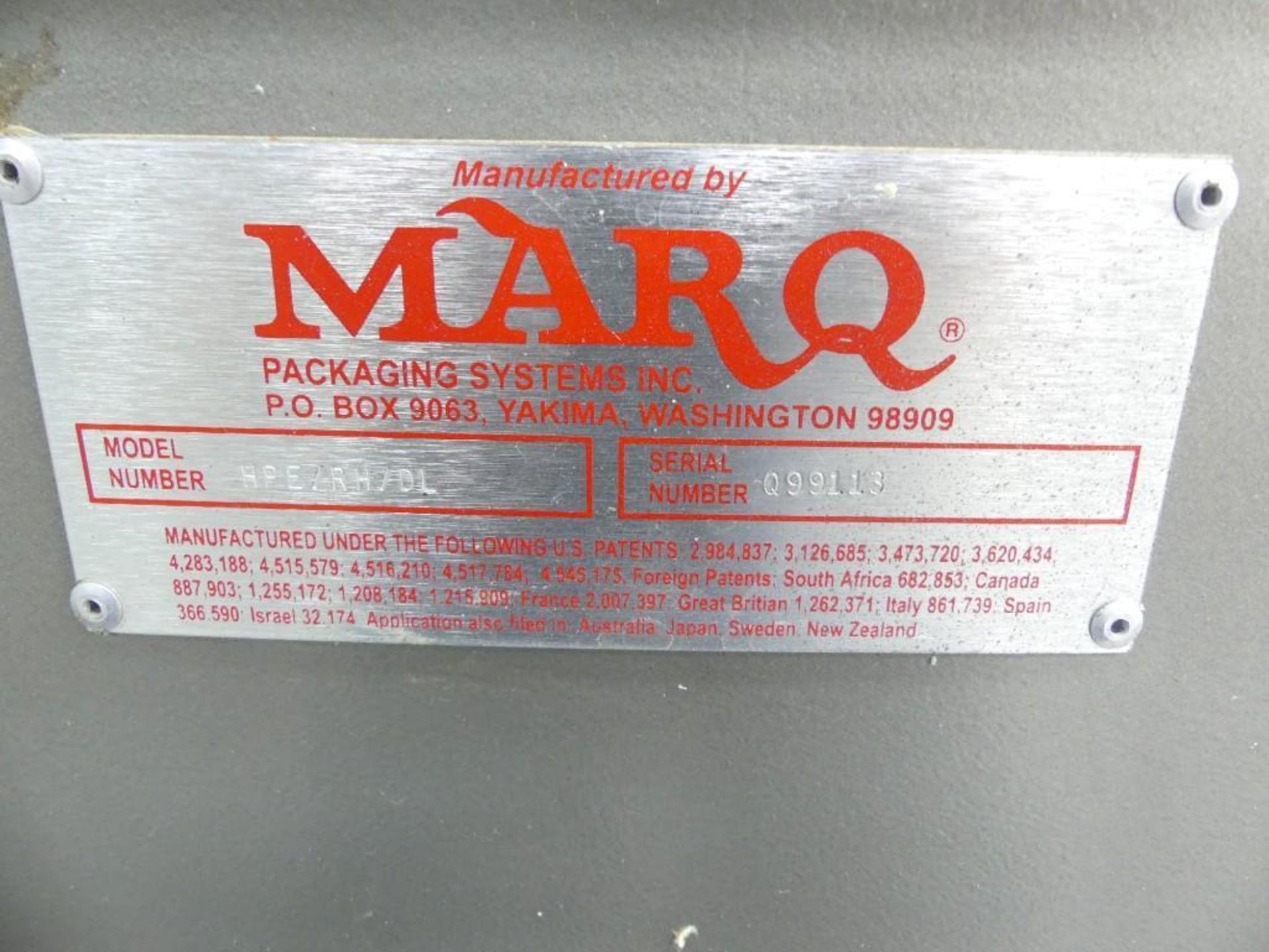 Marq HPE/RH/DL Tape Bottom Seal Case Erector - Image 9 of 9