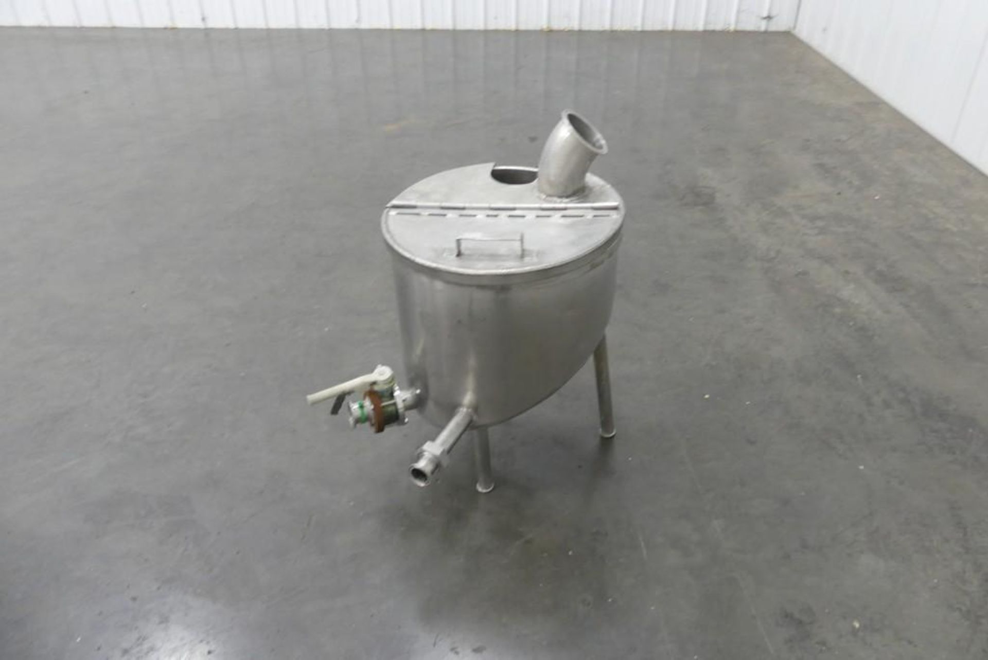 Stainless Steel 20 Gallon Tank with Hinged Lid