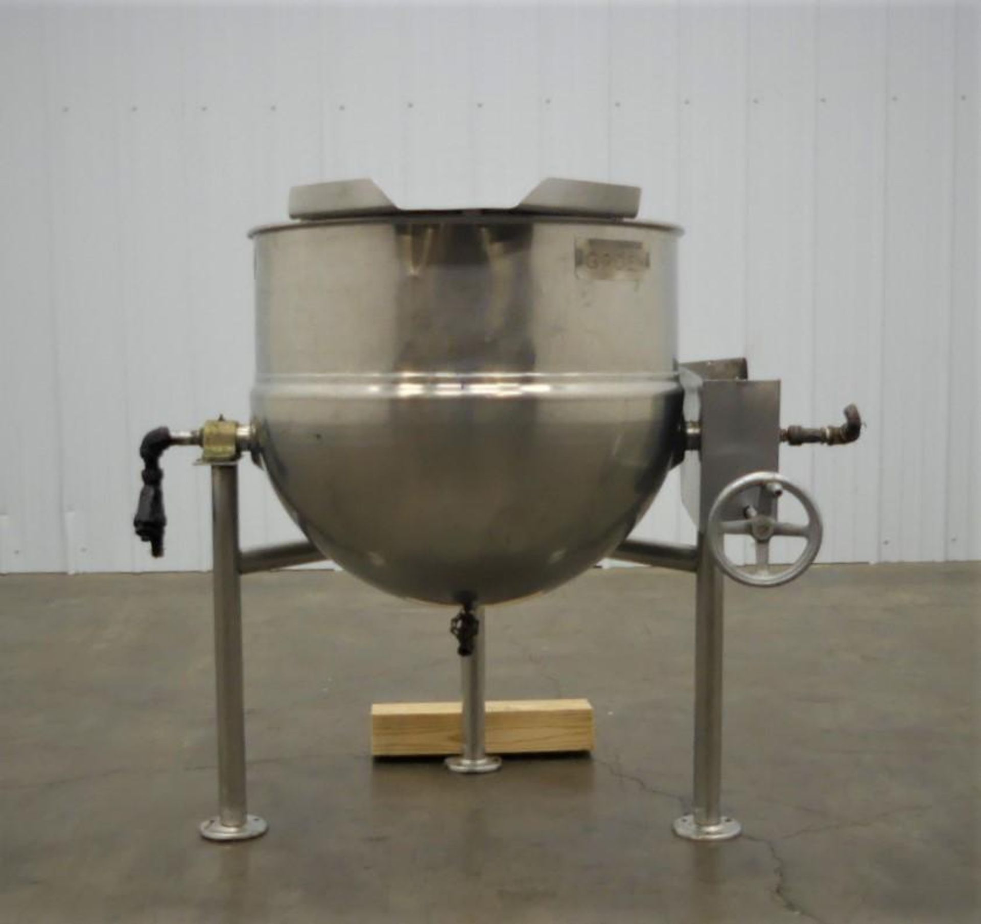 Groen D-60 60 Gallon Half Jacketed Steam Kettle