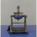 40 Gallon Stainless Steel Steam Kettle With Side Scrape Agitation