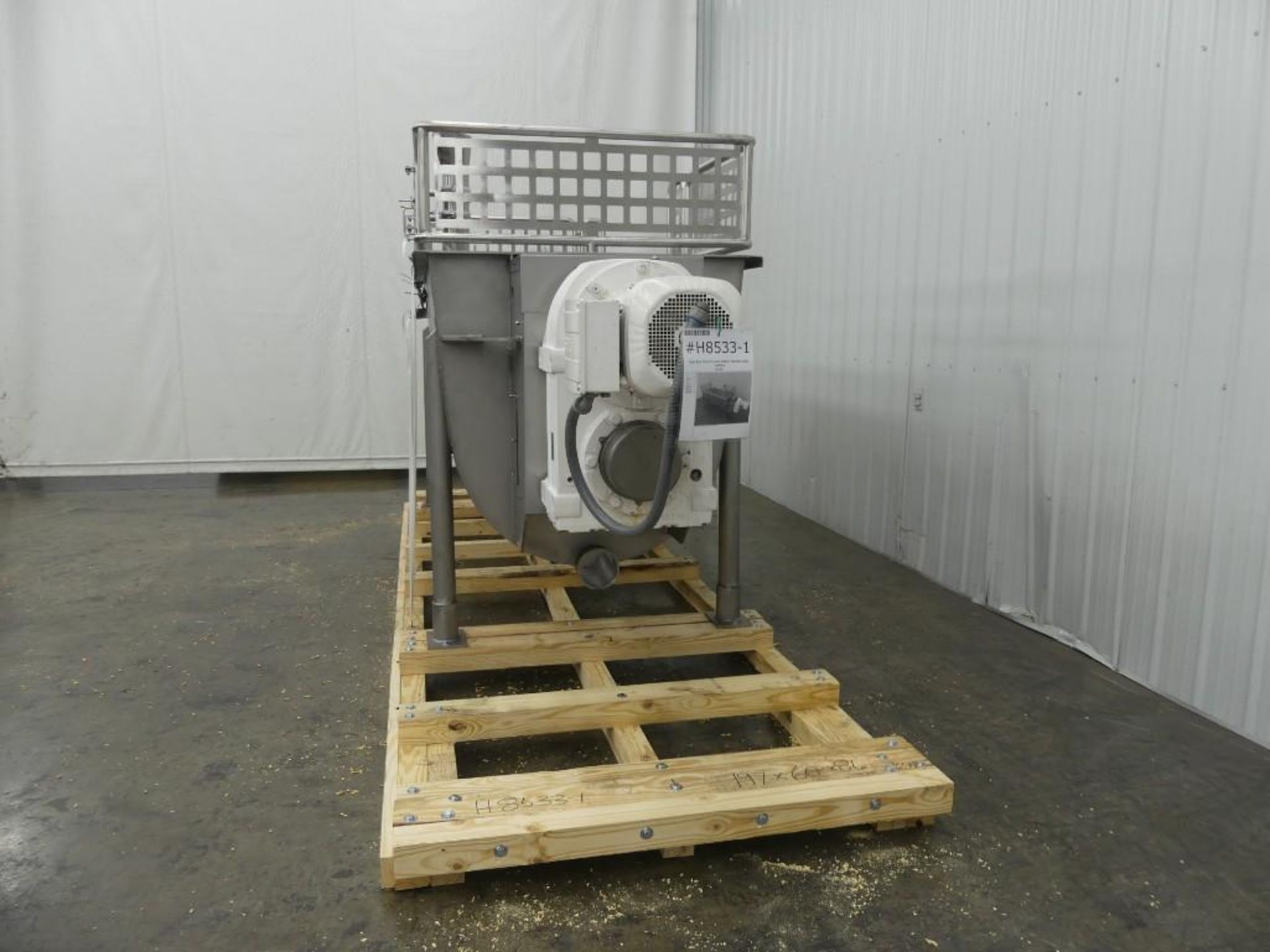 Stainless Steel Double Ribbon Blender 1000 Gallons