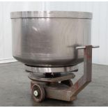 VMI 175 Gallon Rotating Mixing Bowl and Dolly