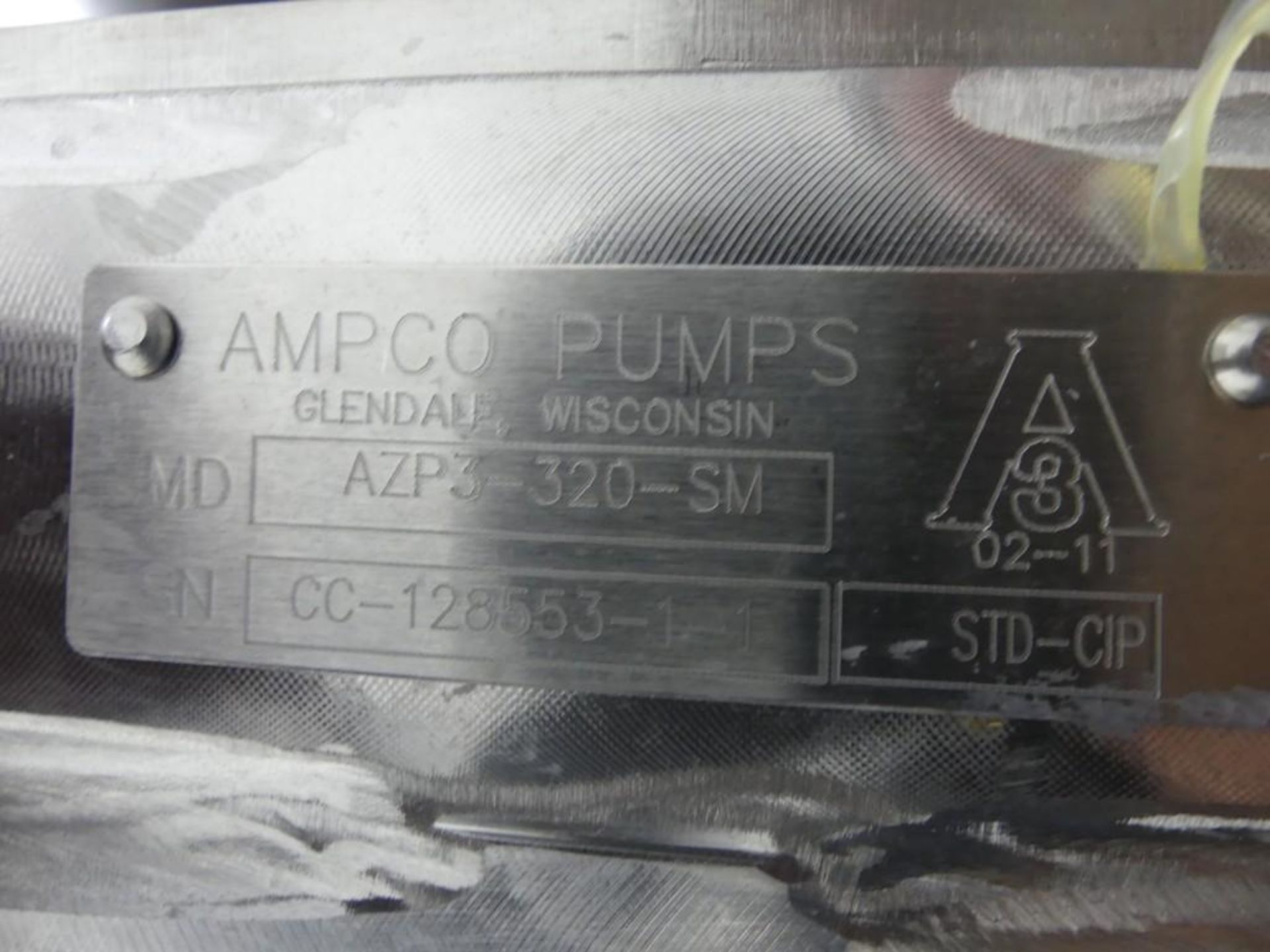 Ampco ZP3-320-SM 20HP Positive Displacement Pump - Image 9 of 12