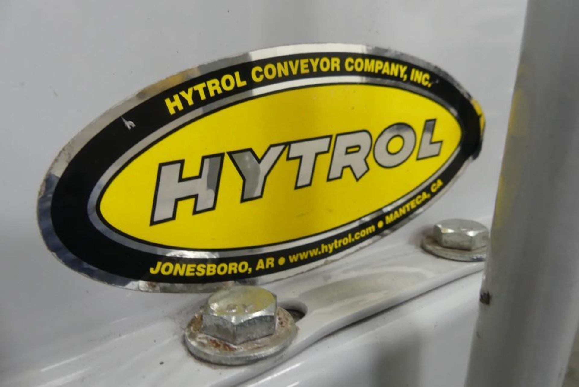 Hytrol 30 Degree Belt Driven Roller Conveyor - Image 8 of 8