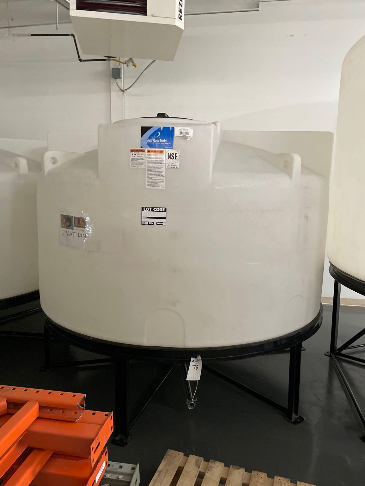 (3) Ace Roto-mold 1000 Gallon plastic tank - Image 5 of 13