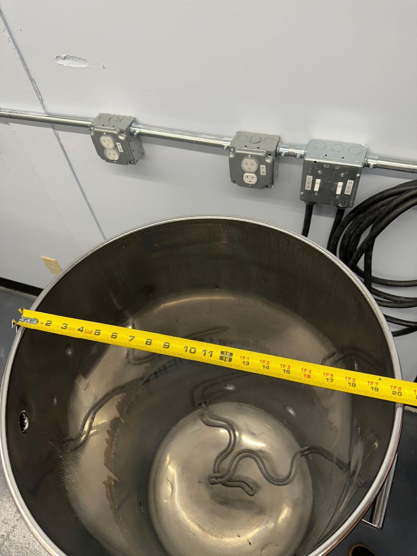 Stout 50 Gallon Stainless Steel Kettle - Image 7 of 13