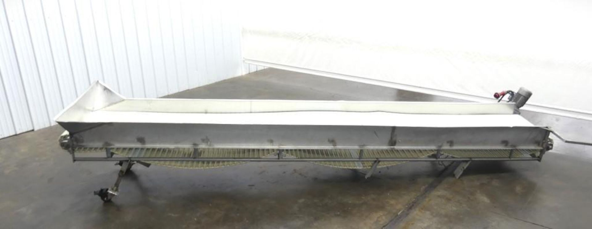 Plastic TableTop Conveyor 16 Foot Long x 24 Inch W
